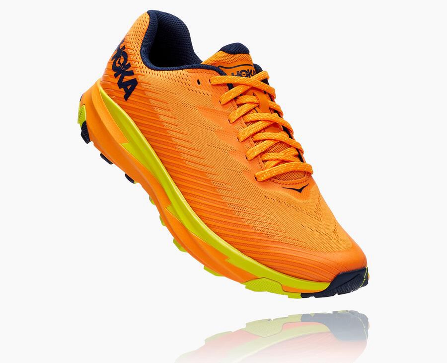 Hoka One One Trail Schoenen Heren - Torrent 2 - Oranje - OW6352789